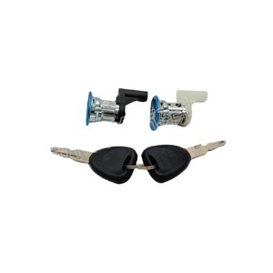 Renault Sandero Door <b>Lock</b> Cylinder 6001550787 With 2 <b>Keys</b> Cylindrical <b>Lock</b> Replacement Part - Product Image 1