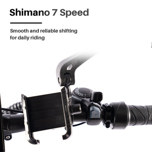 Bicicleta Elétrica ODM T6 de 26 Polegadas com Pneus Largos, Freios a Disco, Suspensão Total, Freio a Disco Hidráulico para Adultos - Estoque Local nos EUA - Product Image 4
