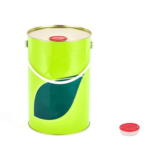 Chặt Chẽ Đầu Đóng Vòng Rỗng 5Kg Sơn Lon 5L Kim Loại <span class=keywords><strong>Jerrry</strong></span> Có Thể Với Nắp Nhựa Và Xử Lý - Product Image 6