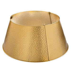 Collar de Árbol de Navidad de Metal Rojo Personalizable, Falda para Árbol de Navidad, Anillo o Base para Árbol de Navidad - Product Image 4