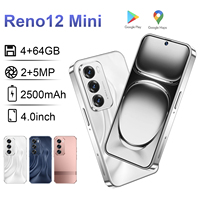 Nueva gran oferta Reno12 Mini teléfono móvil 4GB + 64GB Teléfono inteligente Reno 12 Mini Ligero y elegante Función Android 5G Teléfono inteligente