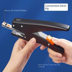 COMIX 휴대용 스테이플러; 상업용 대형 휴대용 스테이플러; 에너지 절약형 학생용 스테이플러 - Product Image 2