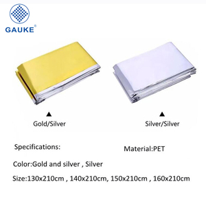 Coperta Termica di Primo <span class=keywords><strong>Soccorso</strong></span> in Mylar, Coperta di Emergenza in Alluminio per il Mantenimento del Calore in Situazioni all'Aperto e di Emergenza - Product Image 3