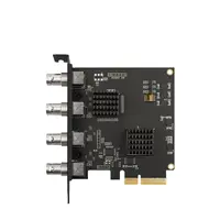 Pabrikan 1080P 60Hz SdI PCI-E X4 Kartu Pengambilan Video Bawaan SDI Empat Arah