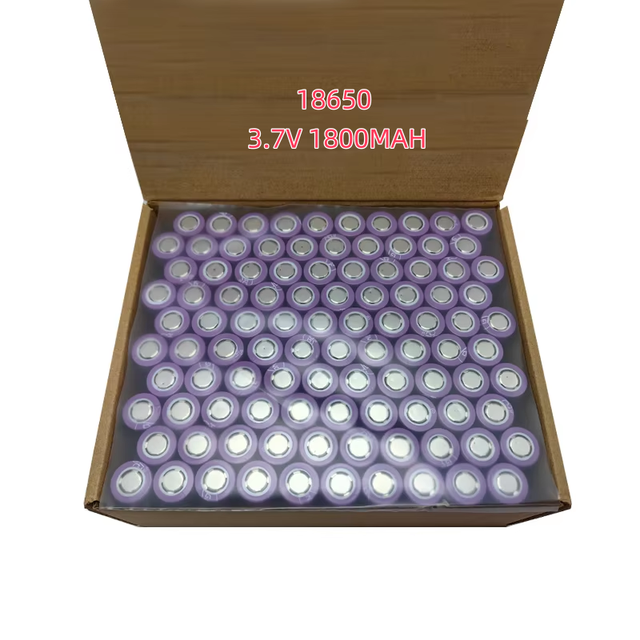 18650 Battery 3.7v Cylindrical Lithium Li Ion Rechargeable Lithium Batteries 18650 1200mah 1500mah 1800ma Battery