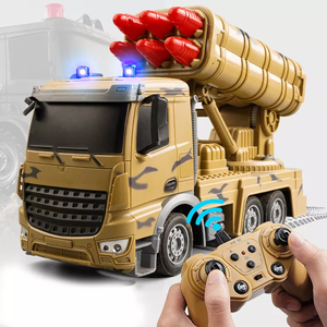 Camion militaire RC Dowellin, char RC, jeu <span class=keywords><strong>de</strong></span> tir, jouets RC pour garçons, chars <span class=keywords><strong>de</strong></span> <span class=keywords><strong>guerre</strong></span>, voiture <span class=keywords><strong>de</strong></span> l'armée - Product Image 1
