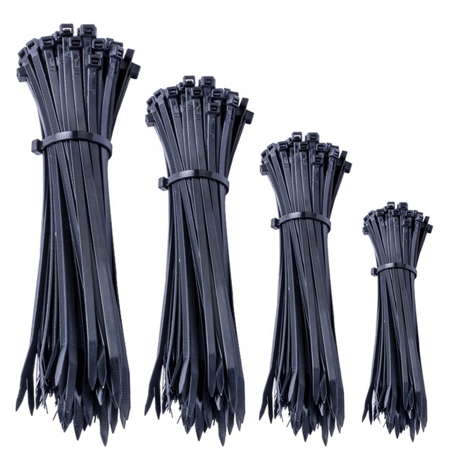FSCAT UL Listed Self-Locking UV Nylon Cable Ties 4.8x200mm (8 Inch) Heavy Duty Plastic UV Zip Ties for Supermarket & Industry