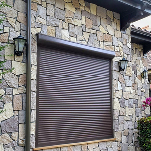 Porte automatique en aluminium à enroulement, télé<span class=keywords><strong>commande</strong></span> électrique, porte à enroulement résistante aux intempéries, <span class=keywords><strong>volet</strong></span> <span class=keywords><strong>roulant</strong></span> industriel - Product Image 3