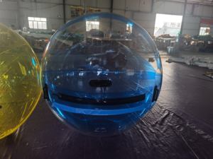 Fabrika doğrudan satış açık şeffaf şişme su topu özel sıcak mühür şişme havuz için vücut Zorb topu - Product Image 4