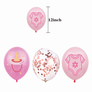 Baby Mädchen Geburtstags feier Dekoration Ballett Prinzessin Set Party Dessert Tisch dekoration Kinder Party Ballon Set - Product Image 6