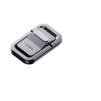 Support portable ultra-fin en alliage d'aluminium pour ordinateur portable, support de refroidissement auto-adhésif pour ordinateur portable, mini support pour ordinateur portable