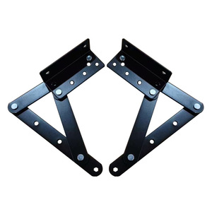Chengyouhui Conjunto de bisagras elevables para mesa de centro YC-001 YC-002 YC-003 YC-004 YC-005 YC-006 YC-007 Soporte plegable negro - Product Image 3