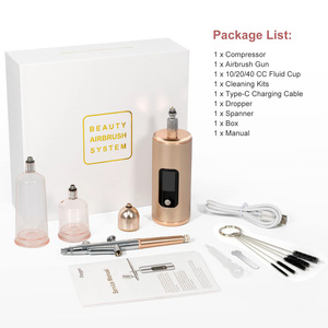 Kit de Compresor de Aerógrafo Inalámbrico de 36 PSI, Pistola de Pulverización Portátil para Arte de Uñas, Decoración de Pasteles, Maquillaje, Pintura, Uso Doméstico - Product Image 6