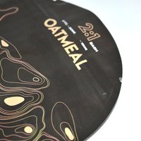 Özel dijital baskı şekli Mylar çanta kalıp kesim düzensiz özel şekilli plastik kilitli Mylar paketleri 3.5g çanta