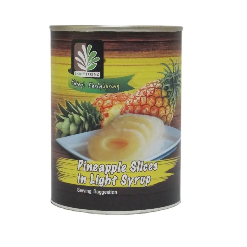 Kaliteli konserve ananas dilimleri hafif şurup 20oz. Tayland ürünü