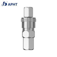 Nitto japon Type C arrêt autobloquant femelle/mâle coupleur rapide SM20 SM30 SM40 PM20 PM30 PM40 fer chromé état nouveau