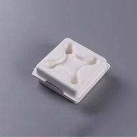 Eco Friendly Bio-degradableMolded Pulp Packaging Biodegradable Bagasse Pulp Molded Paper Box Dry Pressing Pulp Molded Soap Box