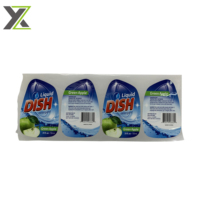 Autocollants en vinyle PVC imperméables personnalisés, adhésif permanent, étiquettes découpées au laser pour savon liquide et soins personnels, lot de 2 pièces