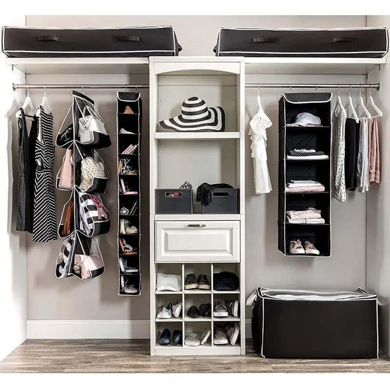 5-Regal Hanging Closet Organizer-Haushalts gegenstände