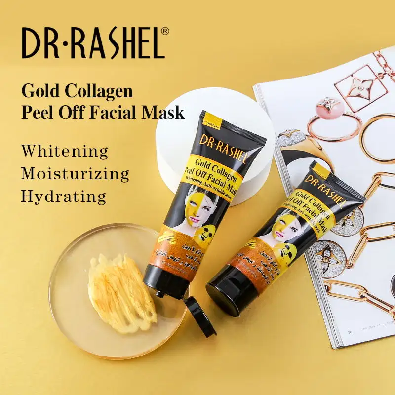 DR.RASHEL — masque facial au collagène doré, 120ml, beauté, soin de la peau, pour le visage, Anti-rides, au vinaigre