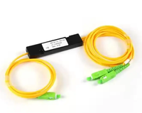 Cassette FTTH Type OEM/ODM Prix d'usine Répartiteur de fibre optique Boîte ABS avec coupleur de séparateur SC LC FC FBT