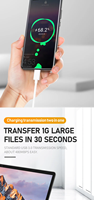 Câble de données universel KAKIYA 1M PD 60W 3A à charge rapide Type-C en nylon pour iPhone, téléphones Android et écouteurs d'ordinateur