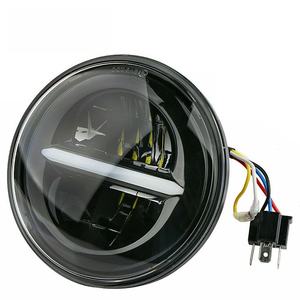 Lámpara de Conducción Todoterreno, Luces Auxiliares para Motocicleta, 5.75 Pulgadas, 1W, Luz de Trabajo, Nuevo Faro LED Láser, 12V-24V, Garantía de 2 Años - Product Image 3