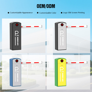 Barrière de parking automatique intelligente HCW pour extérieur, barrière de parking <span class=keywords><strong>électronique</strong></span> à vitesse réglable, barrière en acier avec moteur 24V DC - Product Image 3