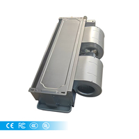 Ventilo-convecteur commercial personnalisé à air conditionné, plafond horizontal, dissimulé, unité de ventilo-convecteur pour le refroidissement et le chauffage