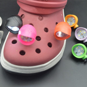 Accesorios de Moda para Zapatos Crocs al por Mayor, Gancho de Plástico Eléctrico para Zapatos, Luces Desmontables para Zapatos para Camping y Advertencia, Adorno para Crocs - Product Image 6