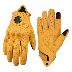 Guantes de Motociclismo Unisex SUOMY de Cuero con Pantalla Táctil, Guantes de Carreras de Carbono para Ciclismo, Motocross, ATV de Verano - Product Image 1