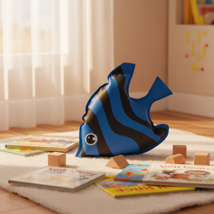 Sac à fesses en éponge amusant, taille et couleur personnalisables, avec motif poisson tropical océanique, pour cadeaux de fête, article de blague fantaisie - Product Image 6