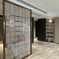 Cloison en briques de verre massif, mur d'art, cristal super blanc, vente directe d'usine, prix avantageux