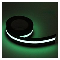 Ruban adhésif lumineux découpé sur mesure, imperméable et antidérapant pour marches d'escalier et sols, utilisation intérieure et extérieure, bande phosphorescente
