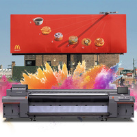Plotter de impresión digital híbrido de fábrica, máquina impresora de tubo flexible plana grande UV de inyección de tinta, automática de alta capacidad ultraancha
