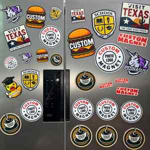 Imanes Personalizados para Refrigerador, Decoración Magnética Personalizada para Refrigerador, Logotipo y Diseño Empresarial para el Hogar, Oficina, Regalos, Promociones - Product Image 1