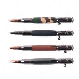 <b>Creative</b> Design Bullet Shaped Bolt Action Tactical Metal Luxury Promotional Logo Pen 1.0Mm - Product Image 1