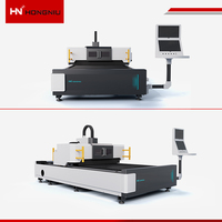 Machine de découpe laser à fibre CNC haute vitesse 3015 pour tôles, 1500W/2000W/3000W/6000W, refroidie par eau, avec système Cypcut, pour la découpe de plaques d'acier