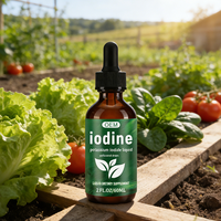 Solution de Iodure de Potassium en Gouttes pour la Santé et la Croissance des Cheveux, Liquide Oral pour Femmes et Hommes, Sans Danger pour les Femmes Enceintes