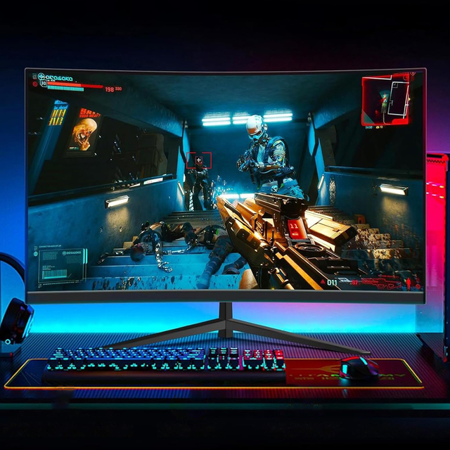 4K 3840x2160 16:9/21:9 Curved Esports Gaming Monitor 144-360Hz 27" 34" Inch 99% SRGB
