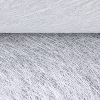 Nouveau modèle de tapis en fibre de verre enduit de silicone sans alcali, pré-adhésif, perméable à l'air, imperméable/résistant, Jushi