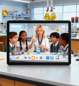 Tablet Educativa de 10.95 Pulgadas con Lápiz Óptico, <span class=keywords><strong>Android</strong></span> 15/16, 6GB de RAM, Batería de 8000mAh para Clases en Línea, Aprendizaje, Tareas y Apuntes - Product Image 3