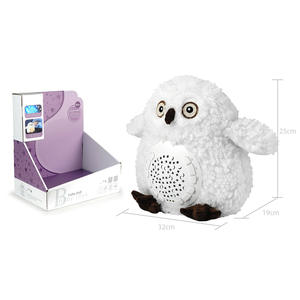 Un jouet en peluche hibou comme <span class=keywords><strong>Hedwig</strong></span>, poupées de sommeil pour bébé, jouets ciel étoilé, lampe de table cadeau créative pour garçons et filles - Product Image 1