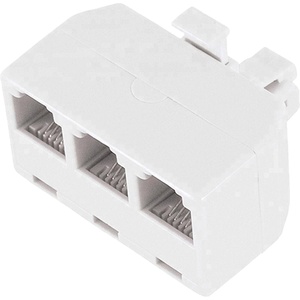 Matériaux écologiques 3 voies Triplex Snap-in Phone line Splitter rj11 - Product Image 1