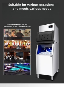 Machine à glaçons commerciale de petite taille 45KG-700 livres |   Machine à glaçons automatique pour la maison, le bureau et les appareils de cuisine - Product Image 2