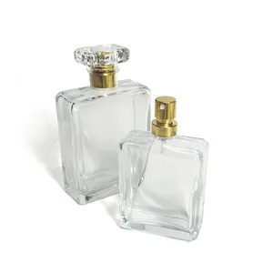 Garrafa de perfume e perfume sem amostras, garrafa especial de 50ml e 100ml com caixa