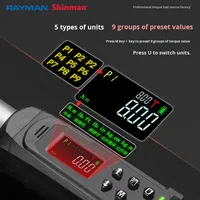 Clé dynamométrique électronique de haute précision de qualité industrielle pour le commerce extérieur, réglable, pour bougies de moto, kilogramme, sans garantie