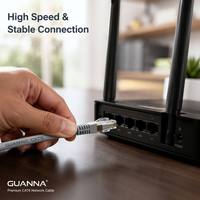 Cable de Red Cat6 de Alta Calidad, 1000Mbps, UTP 23AWG, Cable de Conexión Ethernet de Cobre Puro para Router de Internet de Alta Velocidad y Juegos