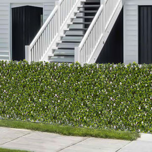 أفضل سعر 18 متر مربع حماية من البلاستيك فوق البنفسجية لوحة سياج خصوصية مصنع مختلطة خلفية ديي حجم العشب الاصطناعي التحوط - Product Image 6