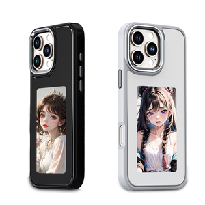 Aermy Tùy Chỉnh AI Chiếu Trường Hợp Đối Với <span class=keywords><strong>iPhone</strong></span> 4-Màu NFC E-Ink Màn Hình Bìa Độ Nét Cao Điện Thoại Di Động Trường Hợp 3.97 Inch - Product Image 5